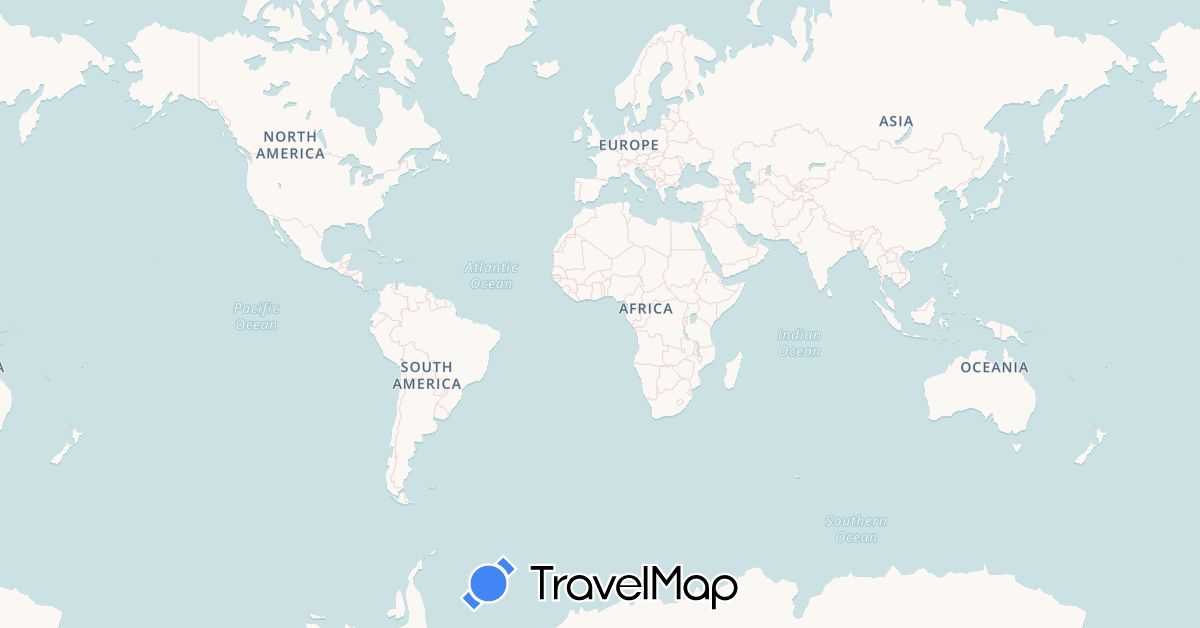 TravelMap itinerary: driving, bus, plane, cycling, train, hiking, boat in Austria, Germany, Denmark, Estonia, Spain, Finland, France, Italy, Lithuania, Latvia, Mauritius, Netherlands, Norway, Poland, Sweden, United States, South Africa (Africa, Europe, North America)
